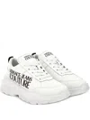 Versace Jeans Couture Logo-print Chunky Sneakers In White