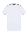 Versace Jeans Couture Logo Print Crewneck T-shirt In White