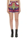 Shop Versace Jeans Couture Logo Print Shorts