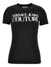 Versace Jeans Couture T-shirt With Logo In Black