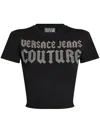 VERSACE JEANS COUTURE LOGO-PRINT T-SHIRT