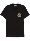 Versace Jeans Couture Logo-print T-shirt In Black