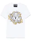 Versace Jeans Couture Logo-print T-shirt In White