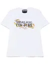 Versace Jeans Couture Logo-print T-shirt In White