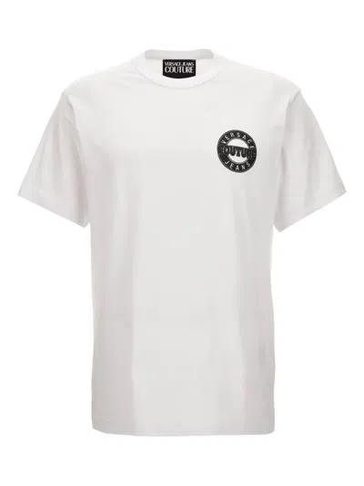 Versace Jeans Couture Logo-print T-shirt In White