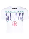Versace Jeans Couture Logo-print T-shirt In White