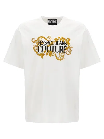 VERSACE JEANS COUTURE VERSACE JEANS COUTURE LOGO PRINT T SHIRT