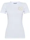 Versace Jeans Couture Logo-print T-shirt In White