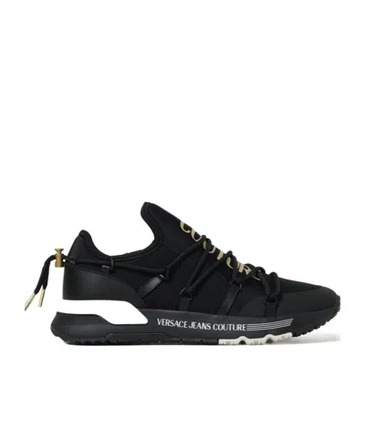 Versace Jeans Couture Logo Printed Low-top Sneakers In Multi