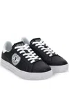 Versace Jeans Couture Logo Sneakers In Black