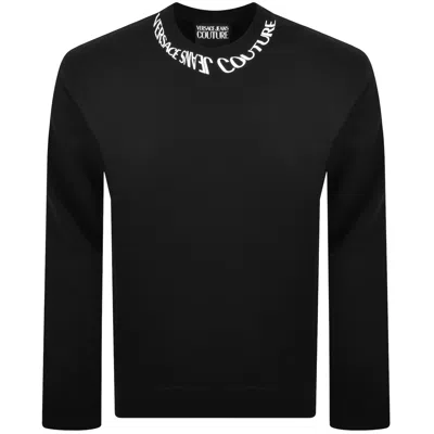 Versace Jeans Couture Logo Sweatshirt Black