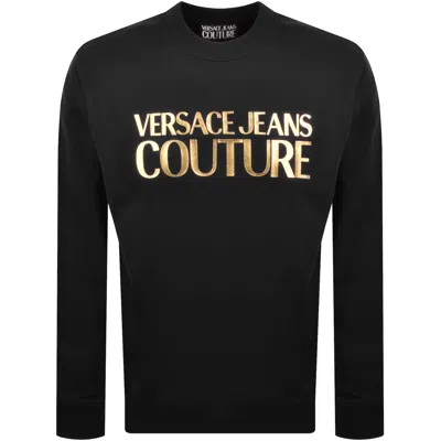 Versace Jeans Couture Logo Sweatshirt Black