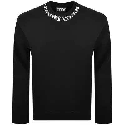 Versace Jeans Couture Logo Sweatshirt Black