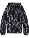 Versace Jeans Couture Logo-print Jacket In Black