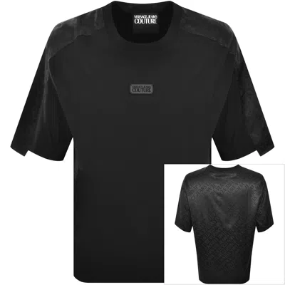 Versace Jeans Couture Logo T Shirt Black