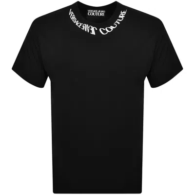 Versace Jeans Couture Logo T Shirt Black