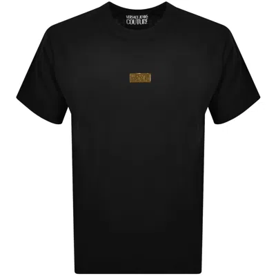 Versace Jeans Couture Logo T Shirt Black