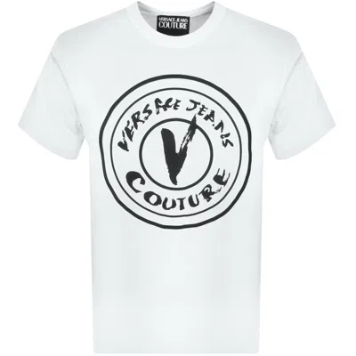 Versace Jeans Couture Logo T Shirt White