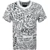 Versace Jeans Couture Logo T Shirt White In White