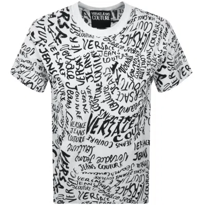 Versace Jeans Couture Logo T Shirt White