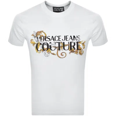 Versace Jeans Couture Logo T Shirt White