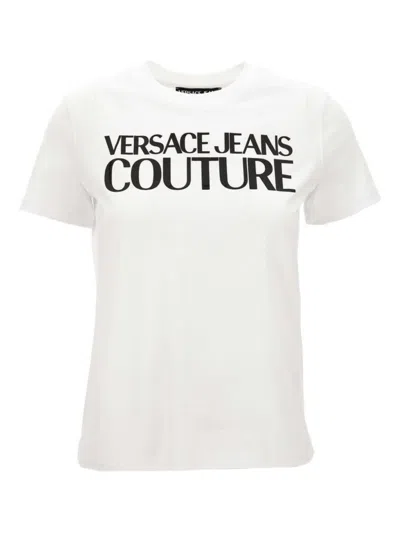 Versace Jeans Couture Logo T-shirt In White