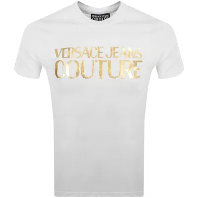 Versace Jeans Couture Logo T Shirt White