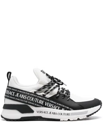 Versace Jeans Couture White Dynamic Sneakers