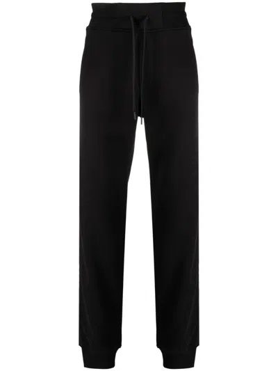 Versace Jeans Couture Logo-tape Track Pants In Black
