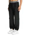 Versace Jeans Couture Logo Trousers In Black