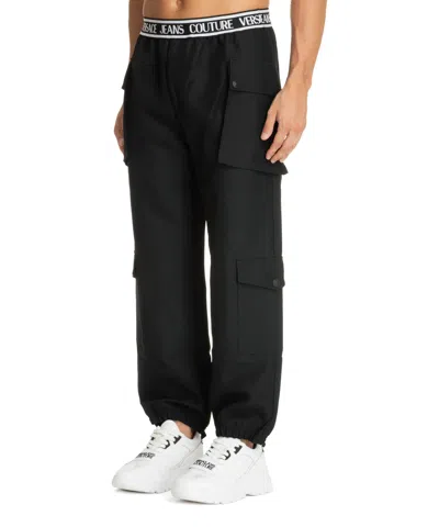 VERSACE JEANS COUTURE LOGO TROUSERS