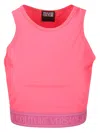 Versace Jeans Couture Top  Woman Color Pink In Hot Pink