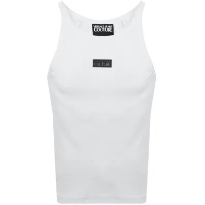 Versace Jeans Couture Logo Vest T Shirt White