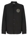 Versace Jeans Couture Versace Jeans Shirts In Black