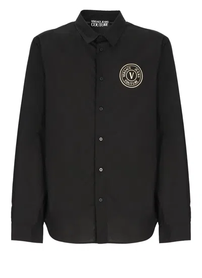 VERSACE JEANS COUTURE LOGOED SHIRT