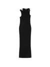 Versace Jeans Couture Long Dress In Black