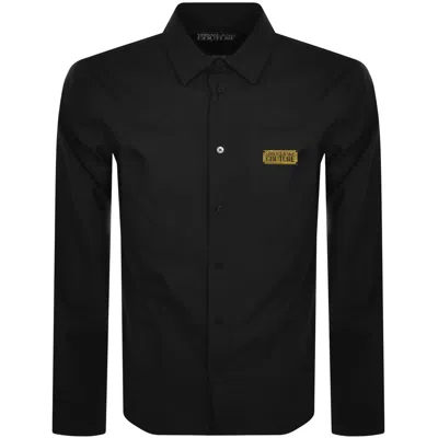 Versace Jeans Couture Long Sleeve Shirt Black