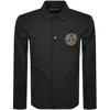 Versace Jeans Couture Logo Embroidered Long-sleeved Shirt