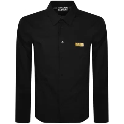 Versace Jeans Couture Long Sleeve Shirt Black