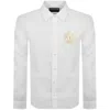 Versace Jeans Couture Logo Embroidered Long-sleeved Shirt