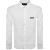 Versace Jeans Couture Long Sleeve Shirt White In Neutral