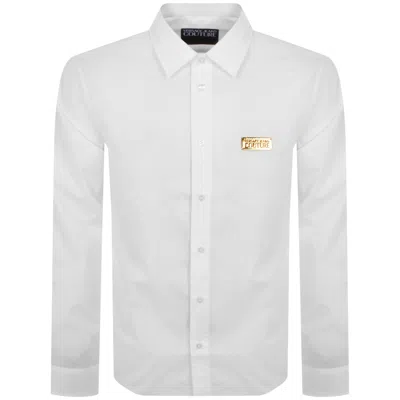 Versace Jeans Couture Long Sleeve Shirt White