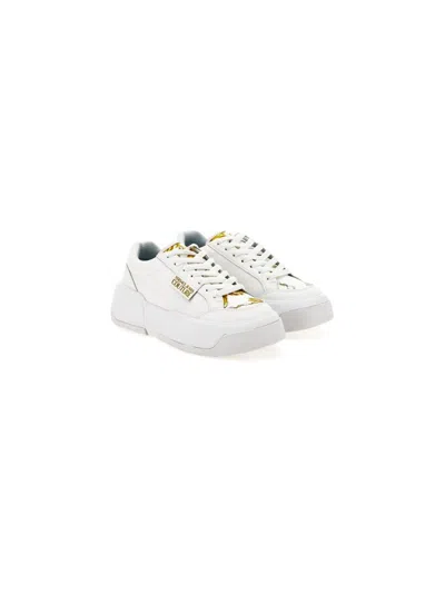 Versace Jeans Couture Low Top Sneakers In White