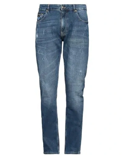 Versace Jeans Couture Man Jeans Blue Size 32 Cotton, Elastane