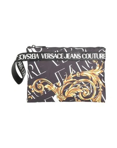 Versace Jeans Couture Man Handbag Black Size - Polyester