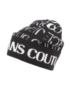 Versace Jeans Couture Man Hat Black Size Onesize Acrylic, Wool In Black