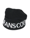 Versace Jeans Couture Man Hat Black Size Onesize Acrylic, Wool In Black