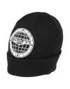 Versace Jeans Couture Man Hat Black Size Onesize Acrylic, Wool