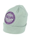 Versace Jeans Couture Man Hat Light Green Size Onesize Acrylic, Wool In Green