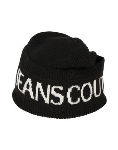 Versace Jeans Couture Man Hat Midnight Blue Size Onesize Acrylic, Wool